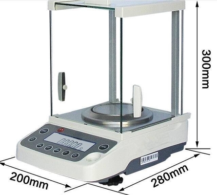 Lab Precision Analytical Balance 220g 0,0001g Skala Elektronik Digital Skala 0.1mg