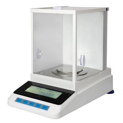100g 200g 0,0001g 0,1mg Skala Neraca Mikro Sensitif Laboratorium Dengan Layar Lcd