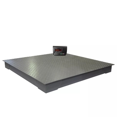 2000kg Digital Stainless Steel Timbangan Lantai Sensor Presisi Tinggi