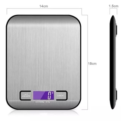 5Kg 5000G 11Lb Timbangan Dapur Elektronik Nutrisi Berat Makanan Digital