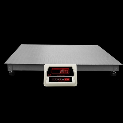 220V Timbangan Lantai Stainless Steel Kelas Industri Bingkai Berat Ganda