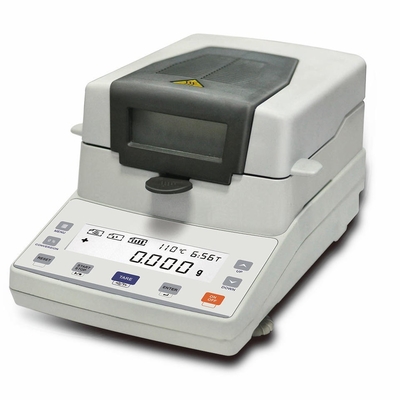 0,001g 0,01% Powder Halogen Moisture Analyzer Dengan Sel Beban Sensitif Cepat