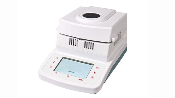 Laboratorium Penganalisis Kelembaban Halogen Dengan Layar Sentuh Warna LCD