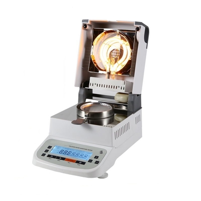 Kamar Stainless Steel Halogen Moisture Analyzer Sepenuhnya Otomatis