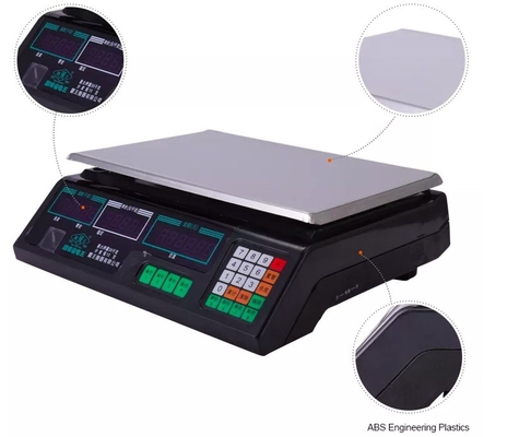 30kg Beratnya Timbangan Elektronik Skala Penghitungan LED Definisi Tinggi