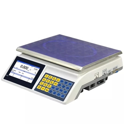 30kg / 1g Skala Penghitungan Elektronik Presisi Tinggi Port Serial Komunikasi RS232