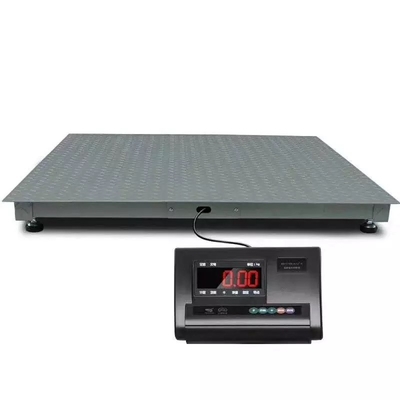 Elektronik Digital 3 Ton Platform Timbangan Skala Lantai Stainless Steel